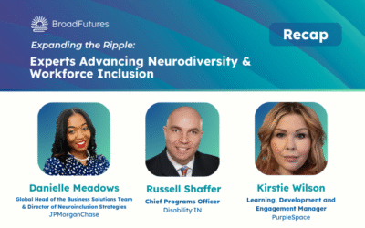Expanding the Ripples: Experts Advancing Neurodiversity & Workforce Inclusion
